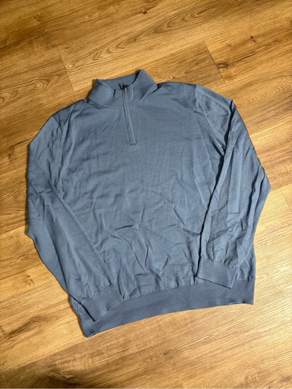 Men’s Reiss 100% Merino Wool Quarter Zip
